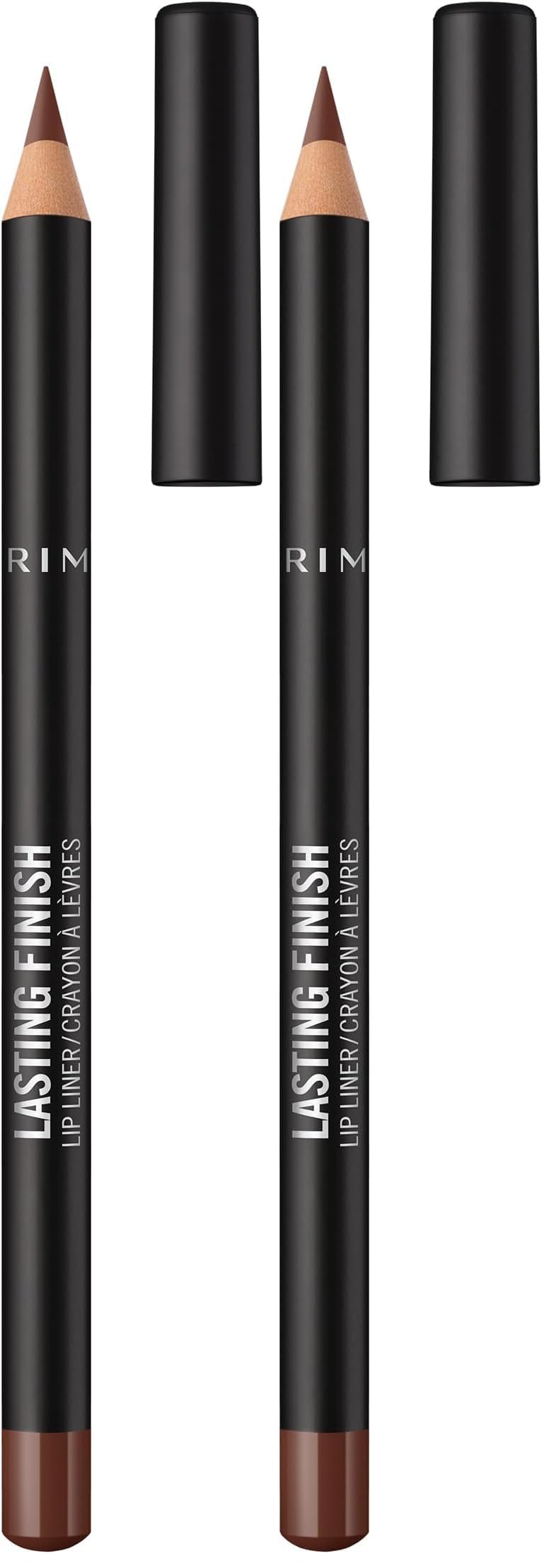 Rimmel Lasting Finish Lip Liner, Brownie Pie | 8HR Wear | Pack of 2