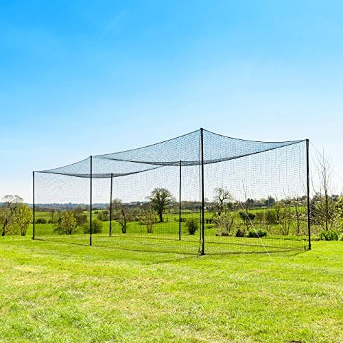 Fortress Ultimate Baseball Batting Cage [35ft] | Heavy Duty Net & Posts