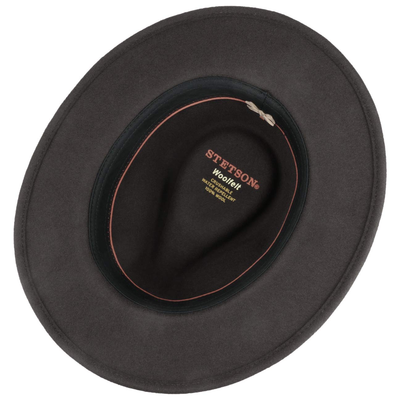Stetson Yutan Filzhut Damen Herren Winterhut aus Wollfilz Asahi Guard Schmutz- und Wasserabweisend Outdoor knautschbar Traveller Sommer Winter