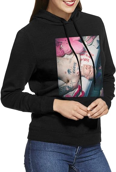 Amazon.com: Teeboys Lil Peep Come Over When You're Sober - Sudadera con  capucha para mujer, color negro, XL : Ropa, Zapatos y Joyería