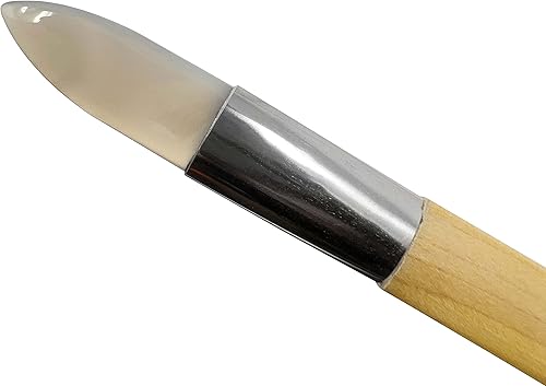 Miniatura 2 de Agate Burnisher Regular Gris Bruñido Precioso Metal Arcilla Herramienta para hacer joyas