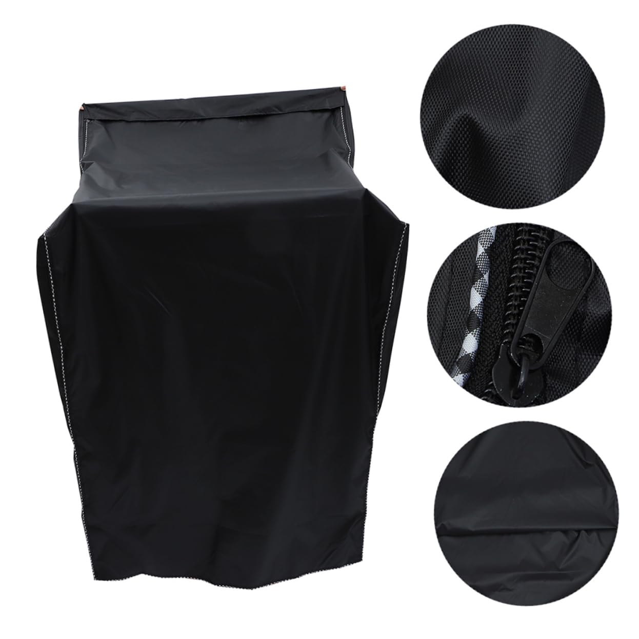Housse de Protection pour Lave-linge 2 Pièces Noir