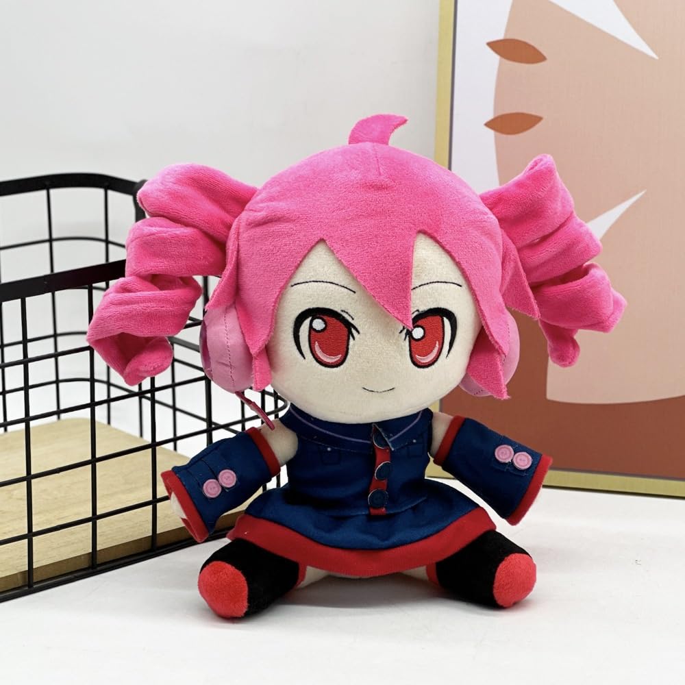 Kasane Teto Plush, Soft Stuffed Anime Huggable Pillow Doll, Adorable Anime Cuddly Plushie Toy for Collectors Adults, Girls - Image 4