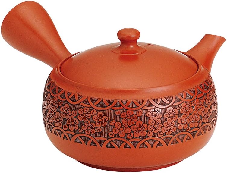 TOKYO MATCHA SELECTION - [Premium] Kyusu : Hakusui 270cc - Ceramic Mesh Type - Japanese Tea Pot [Standard ship by EMS: with Tracking & Insurance]