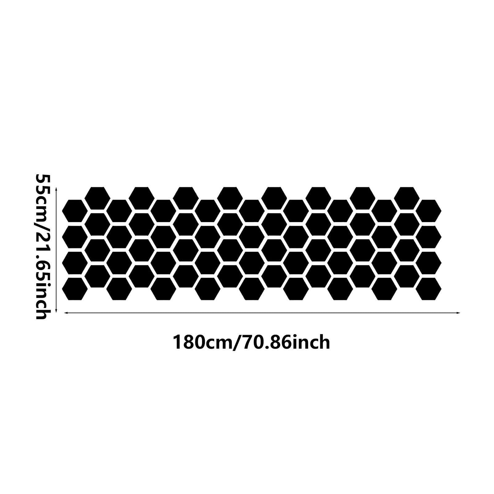 Lot De 104 Autocollants Pour Voiture - Motif Nid D'abeille - Pour