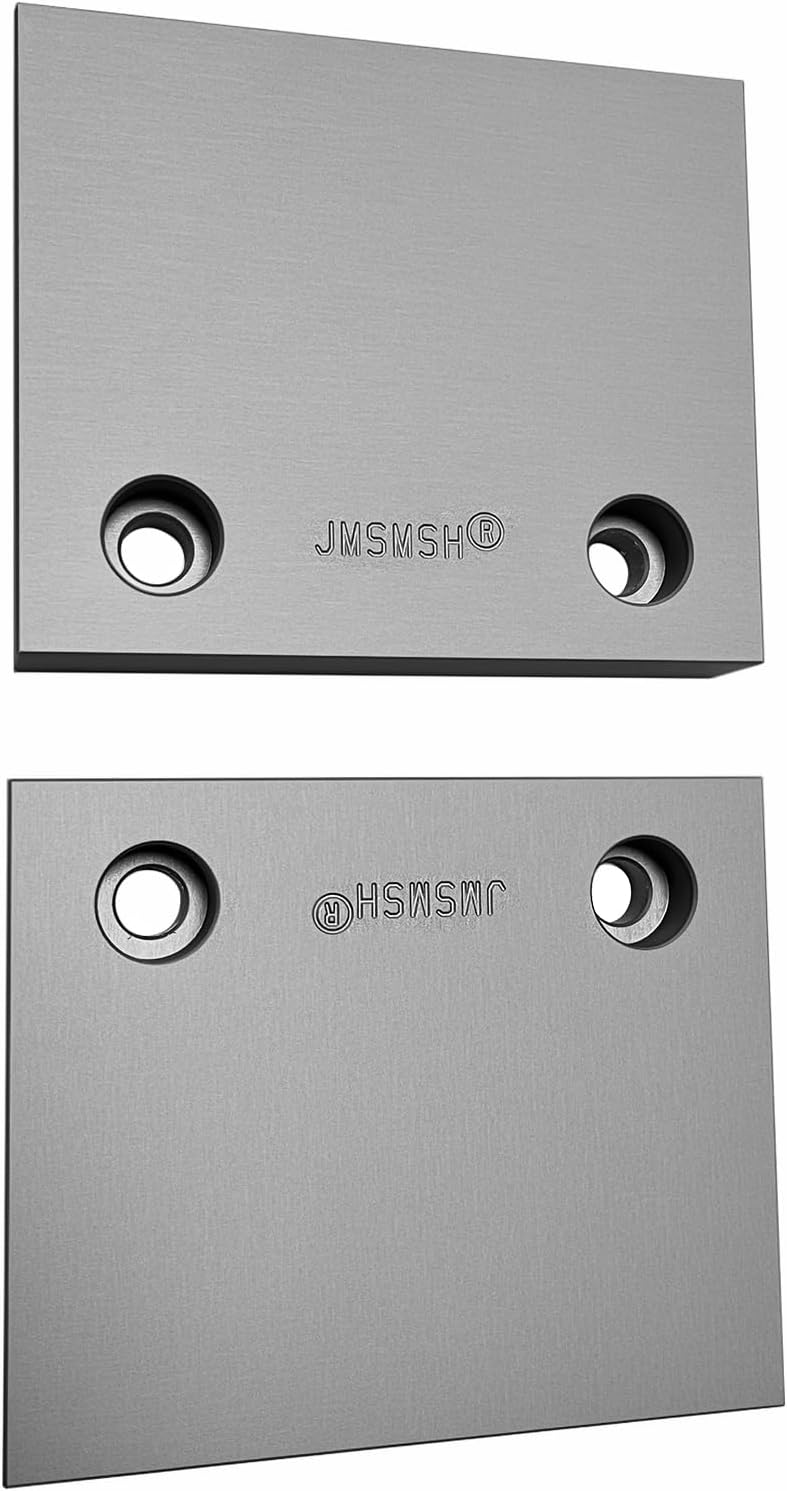 6" x 5" x 1" Aluminum Machinable Soft Jaws for 6" Kurt Vises (Set of 2 Jaws)
