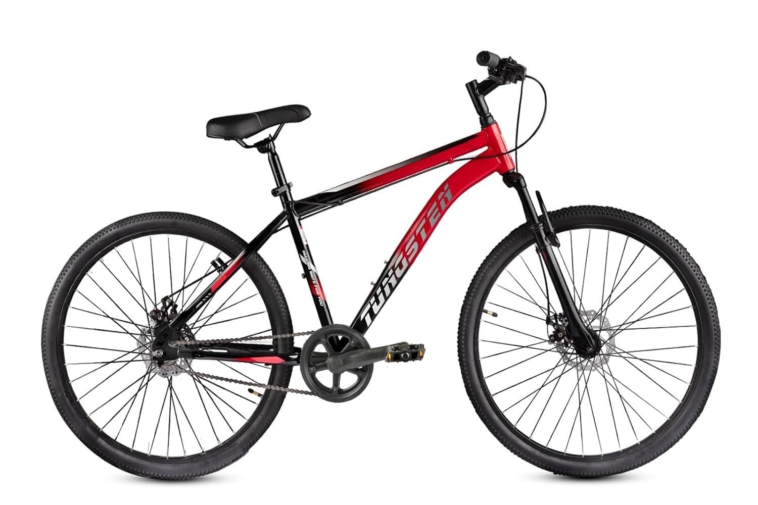 TUNGSTEN - Urban Mount Single Speed | 27.5 INCH Mountain Bike | HITENSILE Steel Frame | Dual DISC Brake | Ideal for 12+ Years | Ideal for 5.4FT to 5.8FT | Unisex-image-12