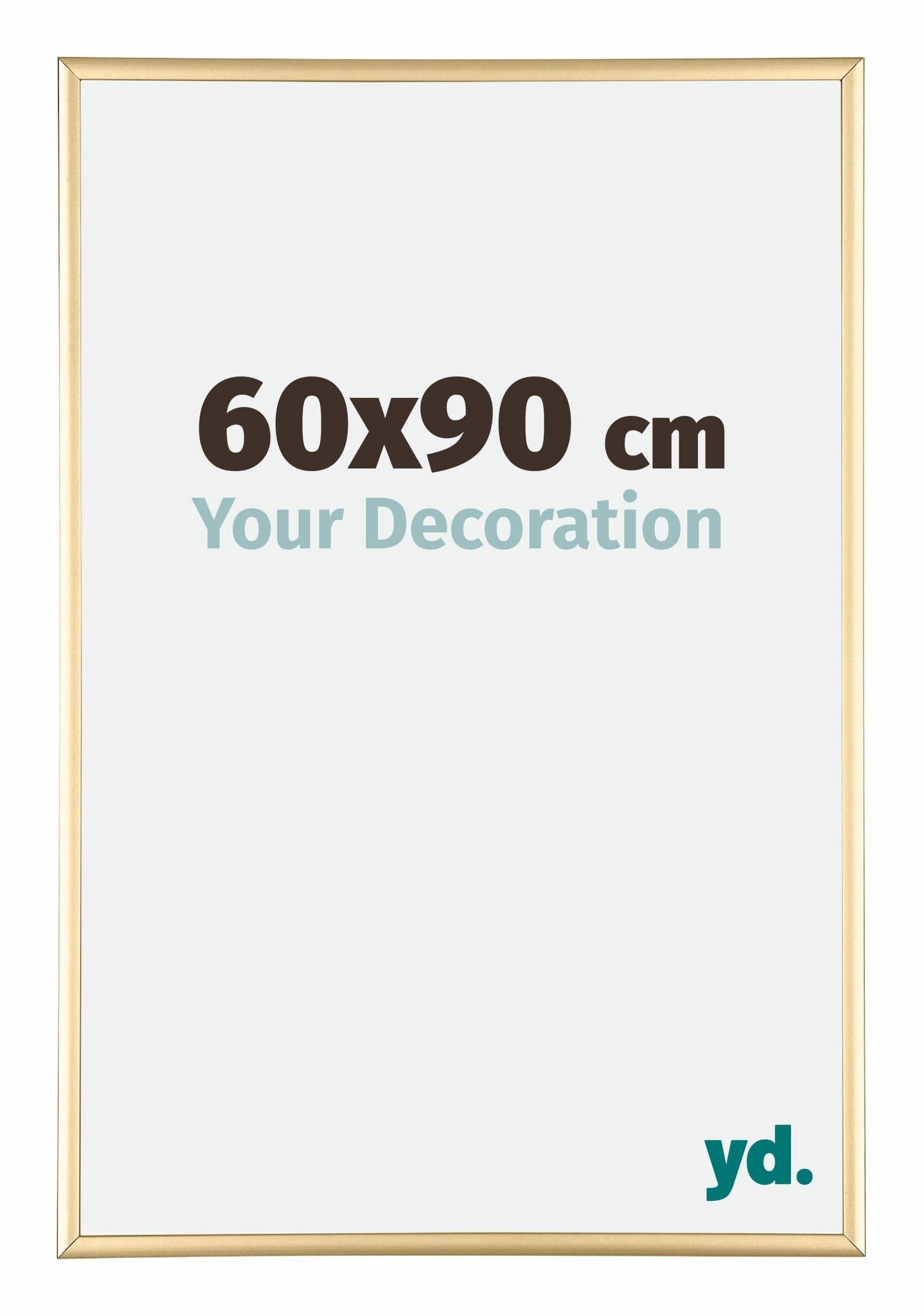 Your Decoration - Picture Frame 60x90 cm - Gold - Decorative Wall Frame in Aluminium with Antireflection - Frame 60x90 - Kent — image 1