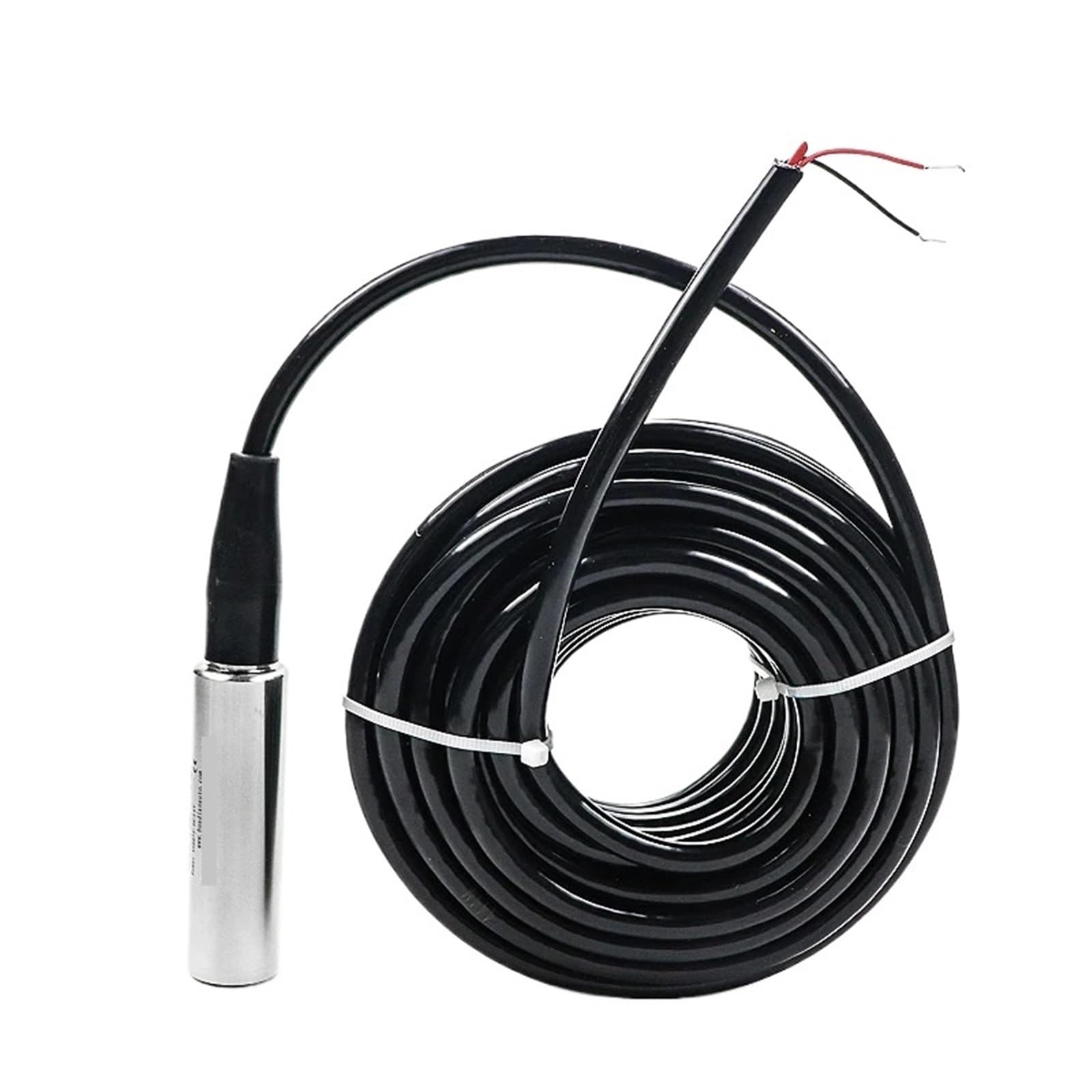 QfUxYYSLD 4-20ma 20m Water Level Sensor Water Tank Transmitter for 24v with PUR Cable(20M 4-20mA)