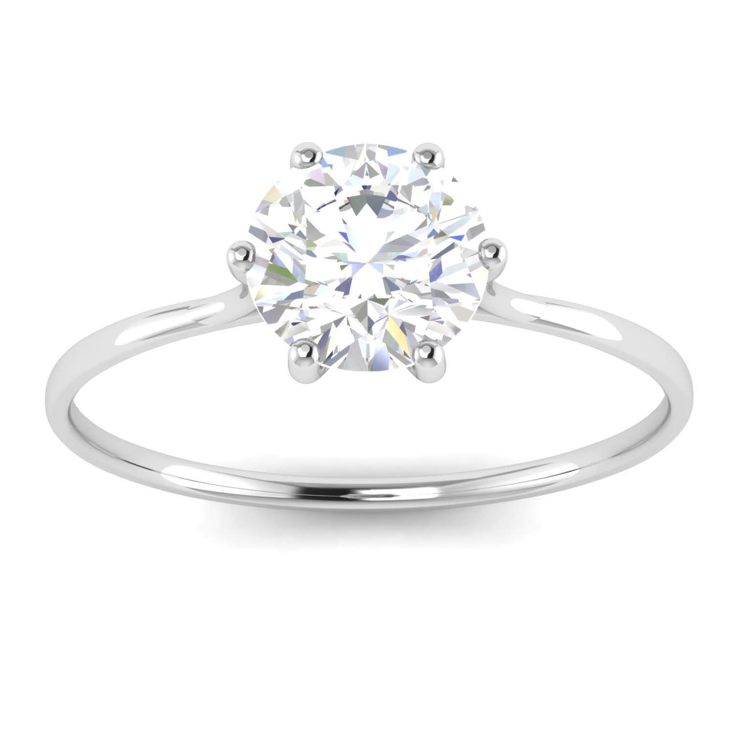 AVSAR 14KT White Gold Ring for Women (B07J3HM4TS) Amazon Price History, Amazon Price Tracker