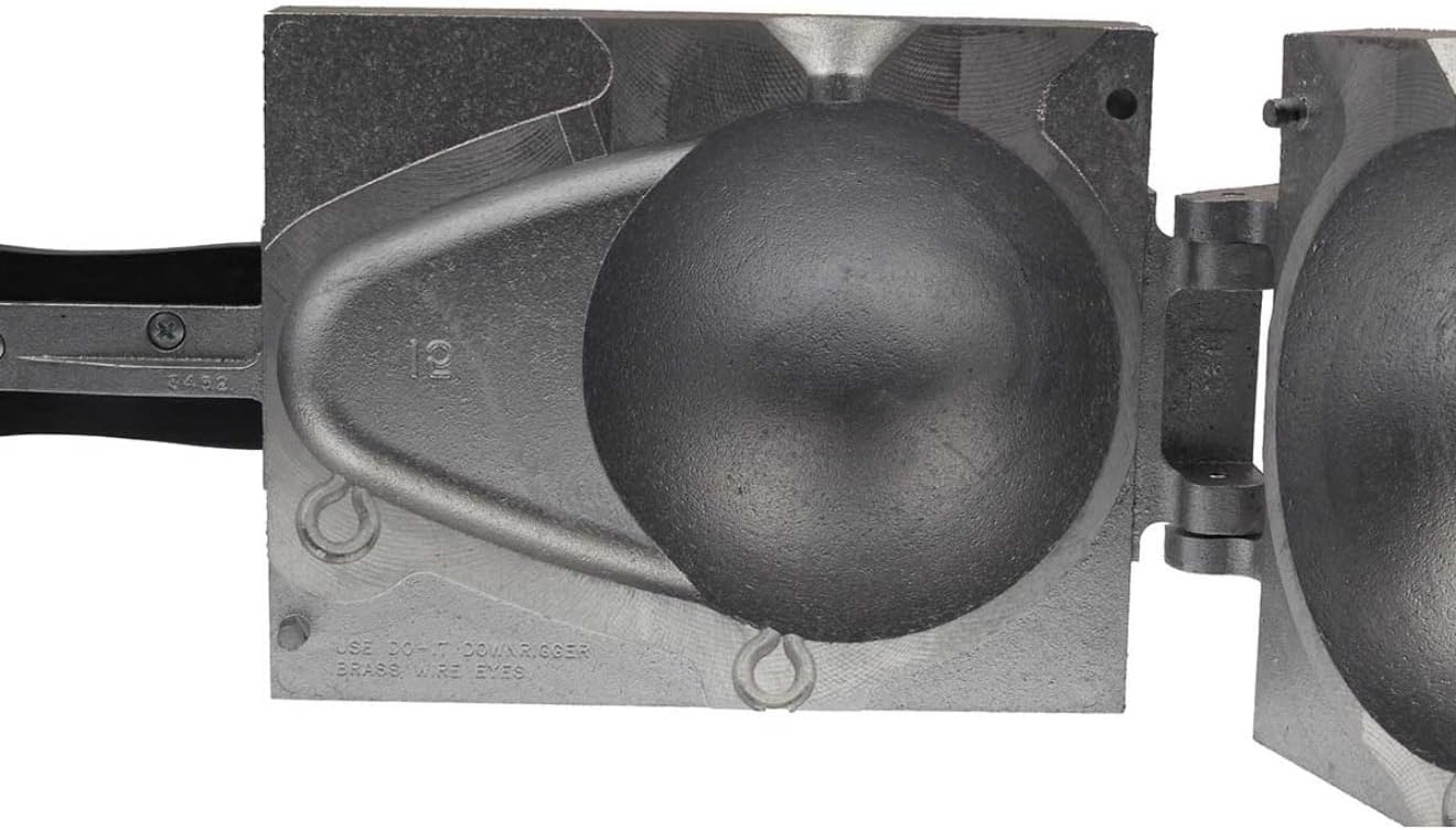 Do It Mold Downrigger Ball Sinker Size 15 lb. Do it Mold 3452 Cavities 1 Total