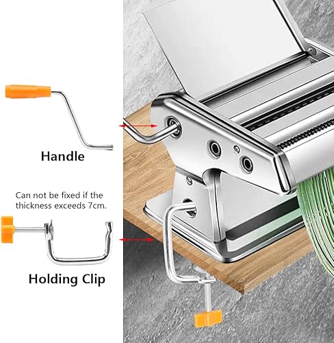Miniatura 3 de Soporte para máquina de pasta, clip de sujeción de repuesto para máquina de pasta, abrazadera de repuesto duradera para máquina de pasta, accesorios