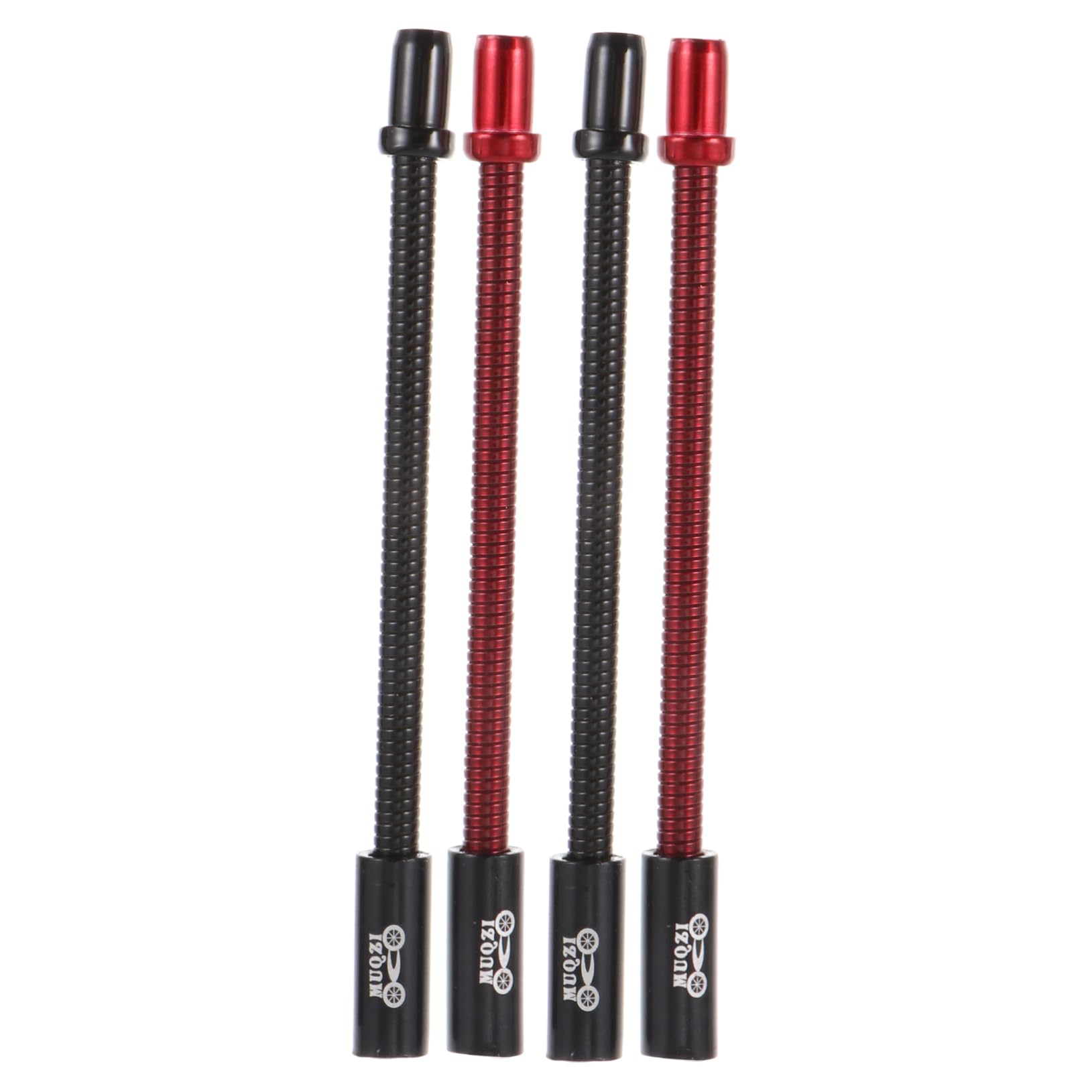 HANABASS 4pcs Noodle Caliper Universal Bike Brake Cable Guide Lightweight Easy to Install Road
