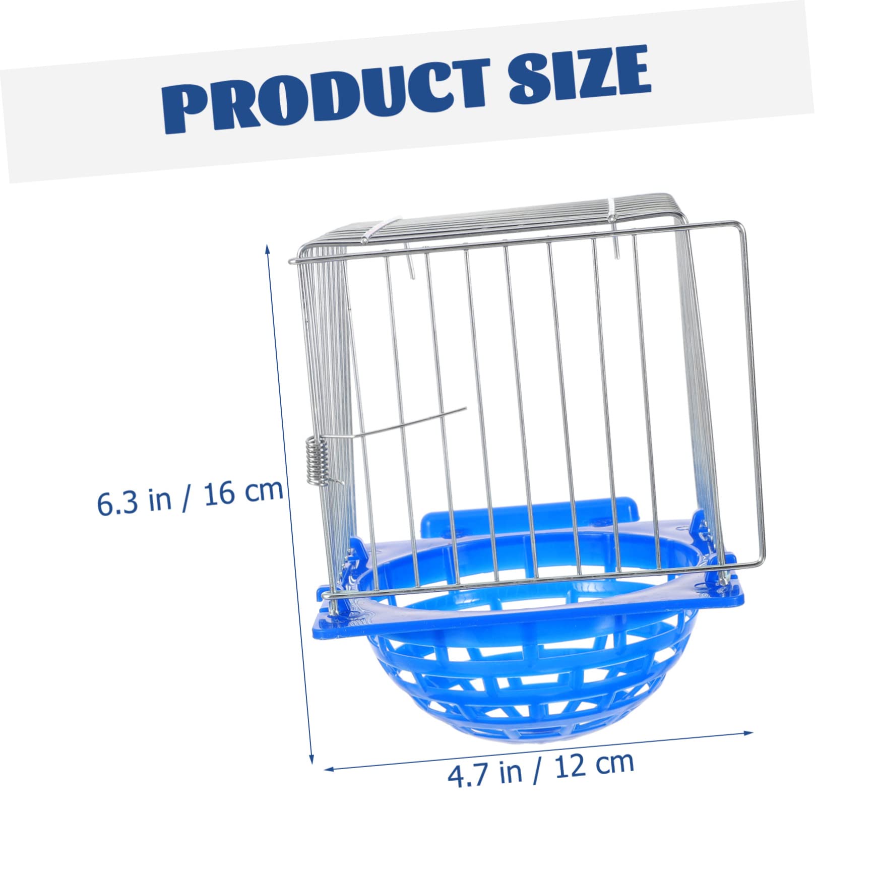 YARNOW 3 Pièces nid d'éclosion nid de Perroquet Oiseau nid de canaris couveuse incubateur Cage à Oiseaux Refuge pour perroquets nid d'oiseau pour Cages Le nid d'oiseau volière Support