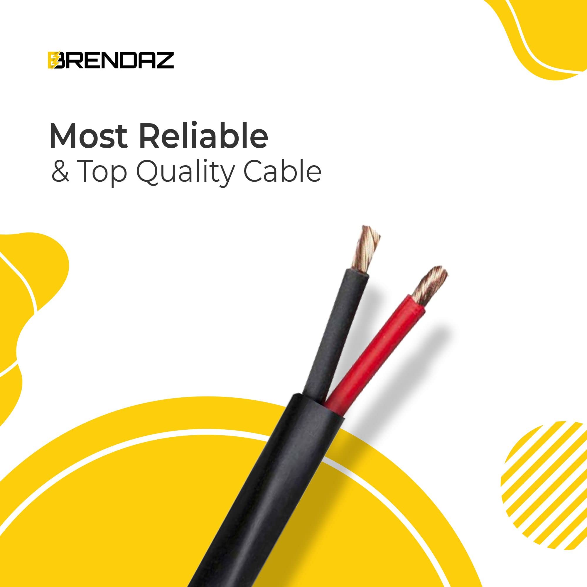 Passive Wire Snapklik.com : BRENDAZ Speaker Wire 12AWG - 2 Conductor - 100 Ft ...