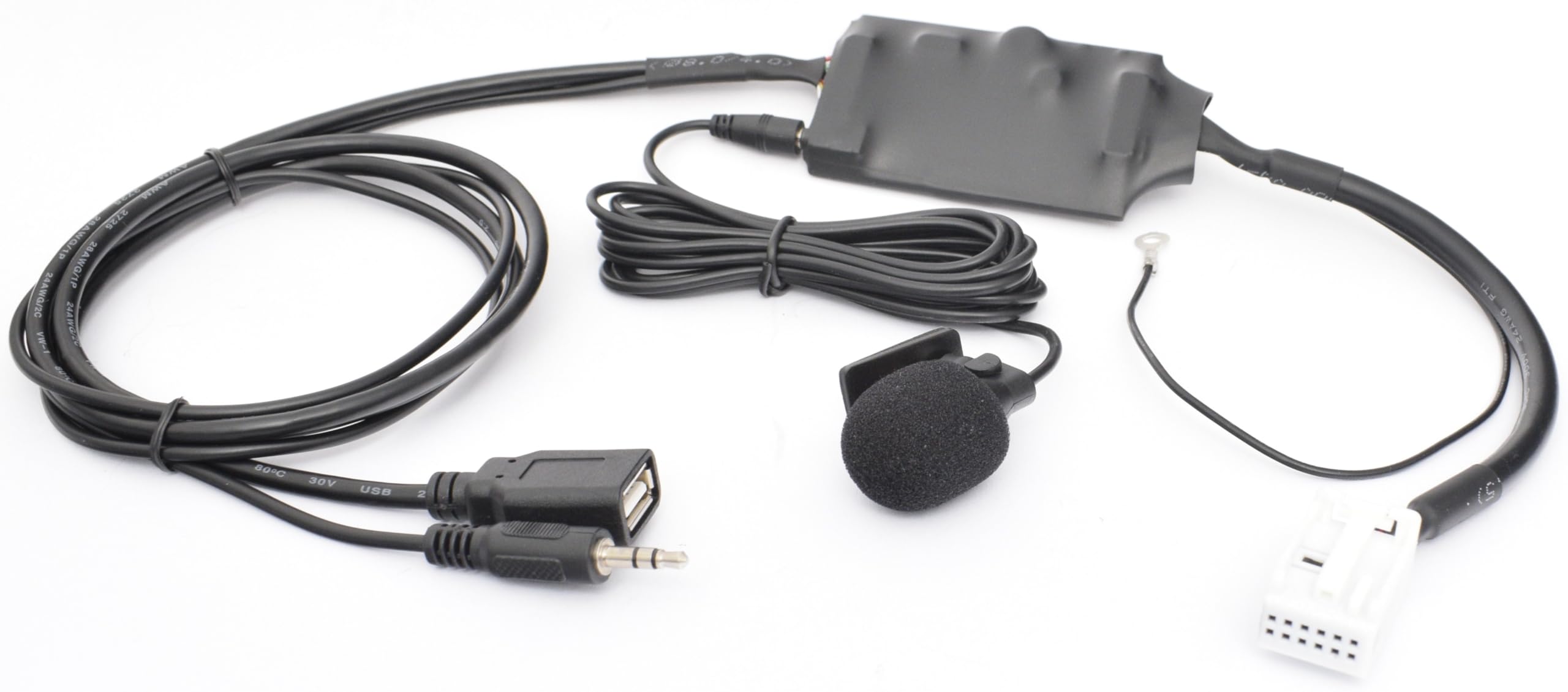 BlueMusic Bluetooth USB AUX Hands-Free Calling 12p to July 2010 Compatible with VW RCD RNS 200 210 300 310 500 MFD2 - Skoda Cruise Dance Melody Stream Nexus Swing - Audi Chorus Concert Symphony 2+ 3