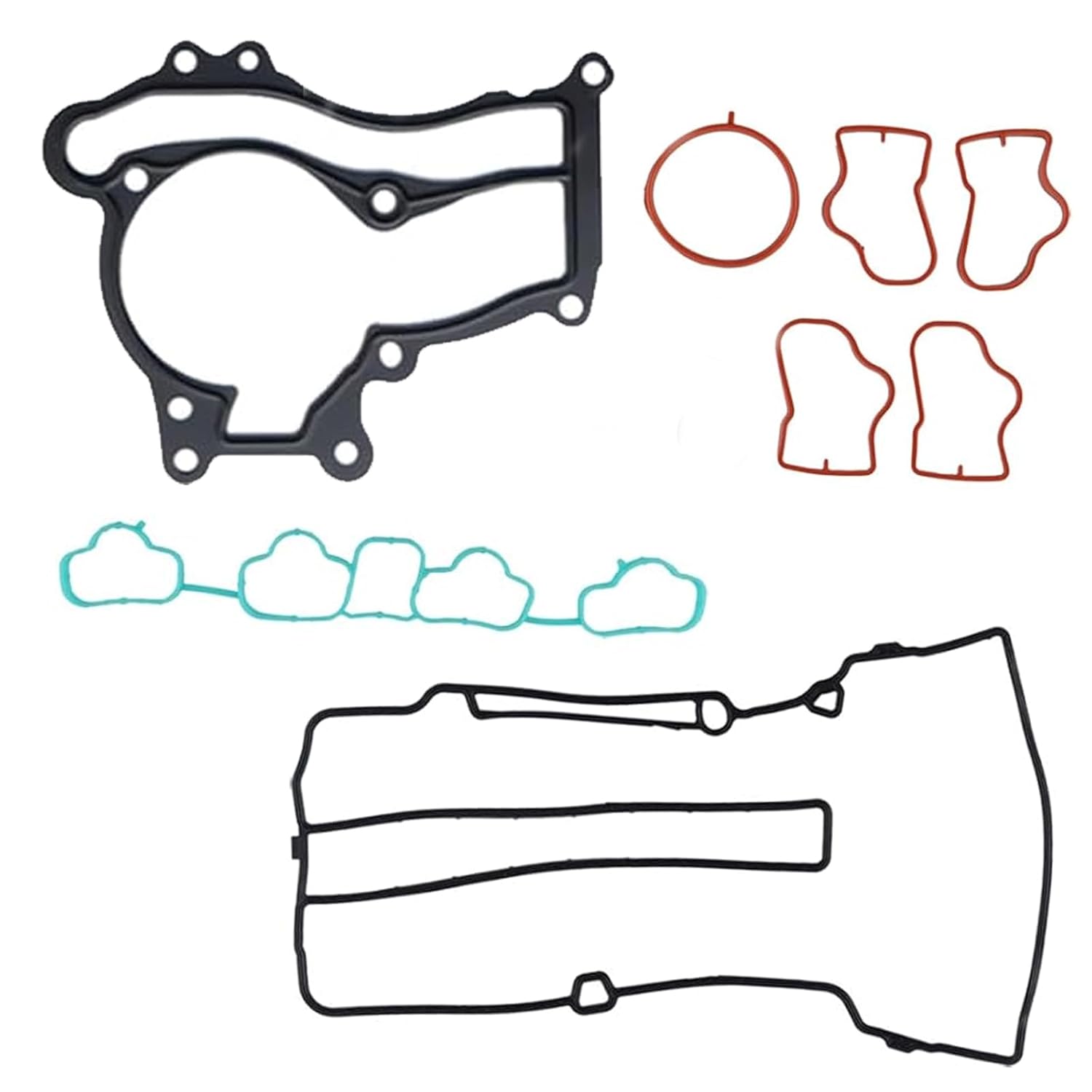 Cylinder Head Gasket Set with Head Bolts Kit for Chevrolet Trax/for Sonic/for Cruze/Limited 2011-2016, for Buick Encore 2013-2016 1.4L Turbo - OE# HSCV001, HS54898, HS31411, HS26540PT-1