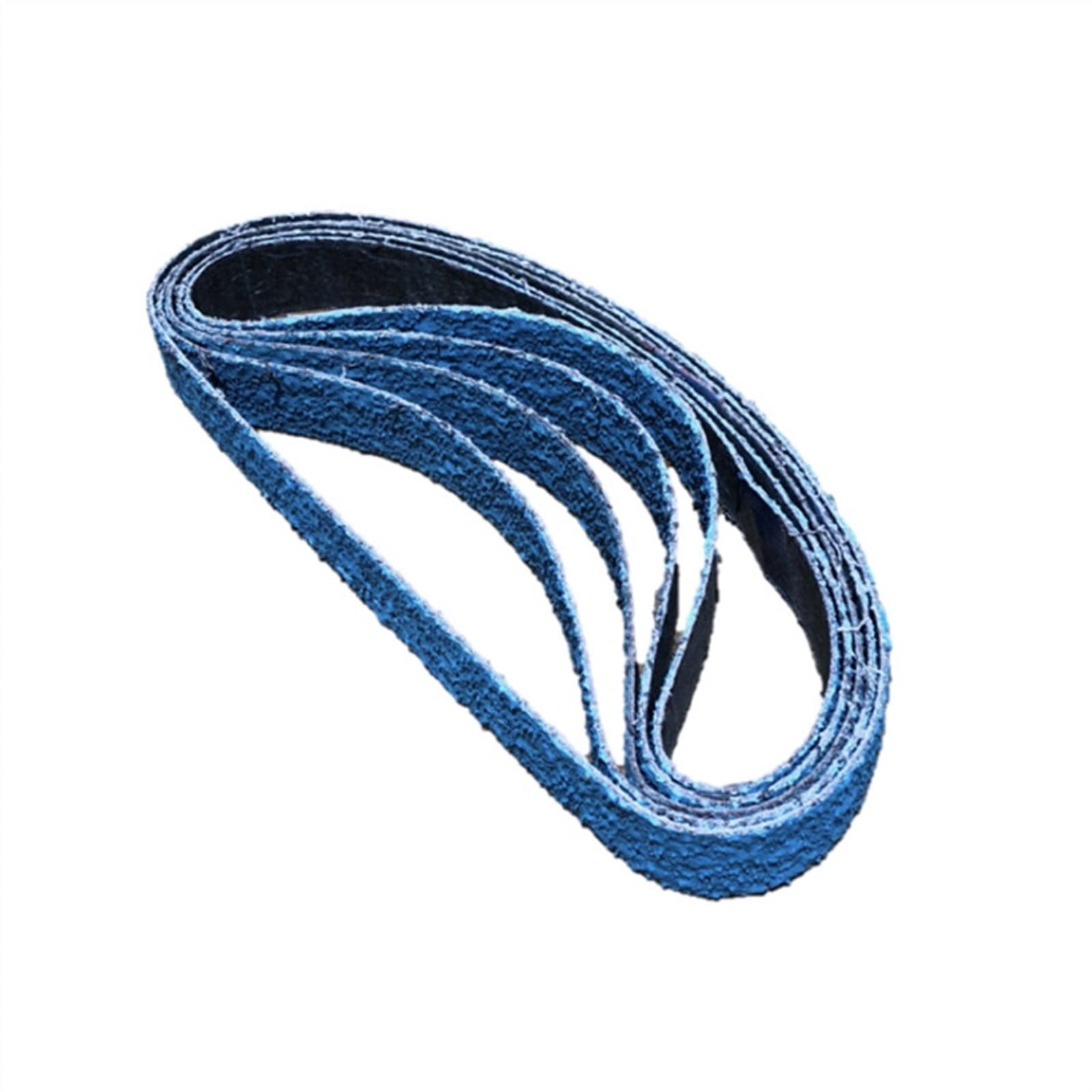 Nastri abrasivi per levigatrici a nastro, Nastri abrasivi for levigatrice in zirconio da 10 pezzi, grana 40/60/80/120, 20 mm x 520 mm, levigatrice a nastro abrasivo for legno, levigatura di metalli mo