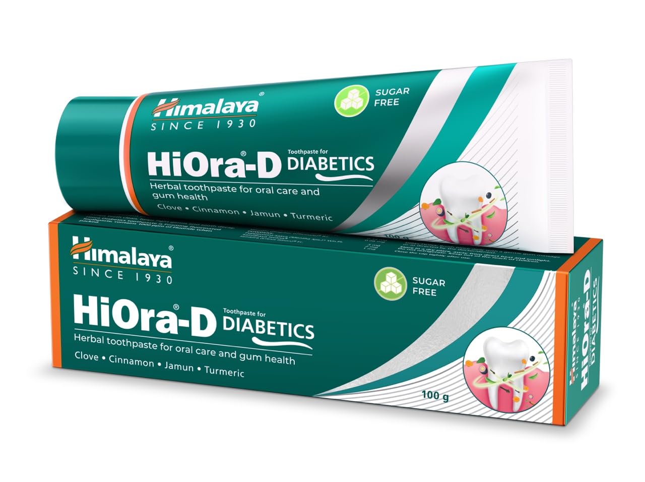 Himalaya HiOra-D Toothpaste for Diabetics 100g Sugar Free-image-8