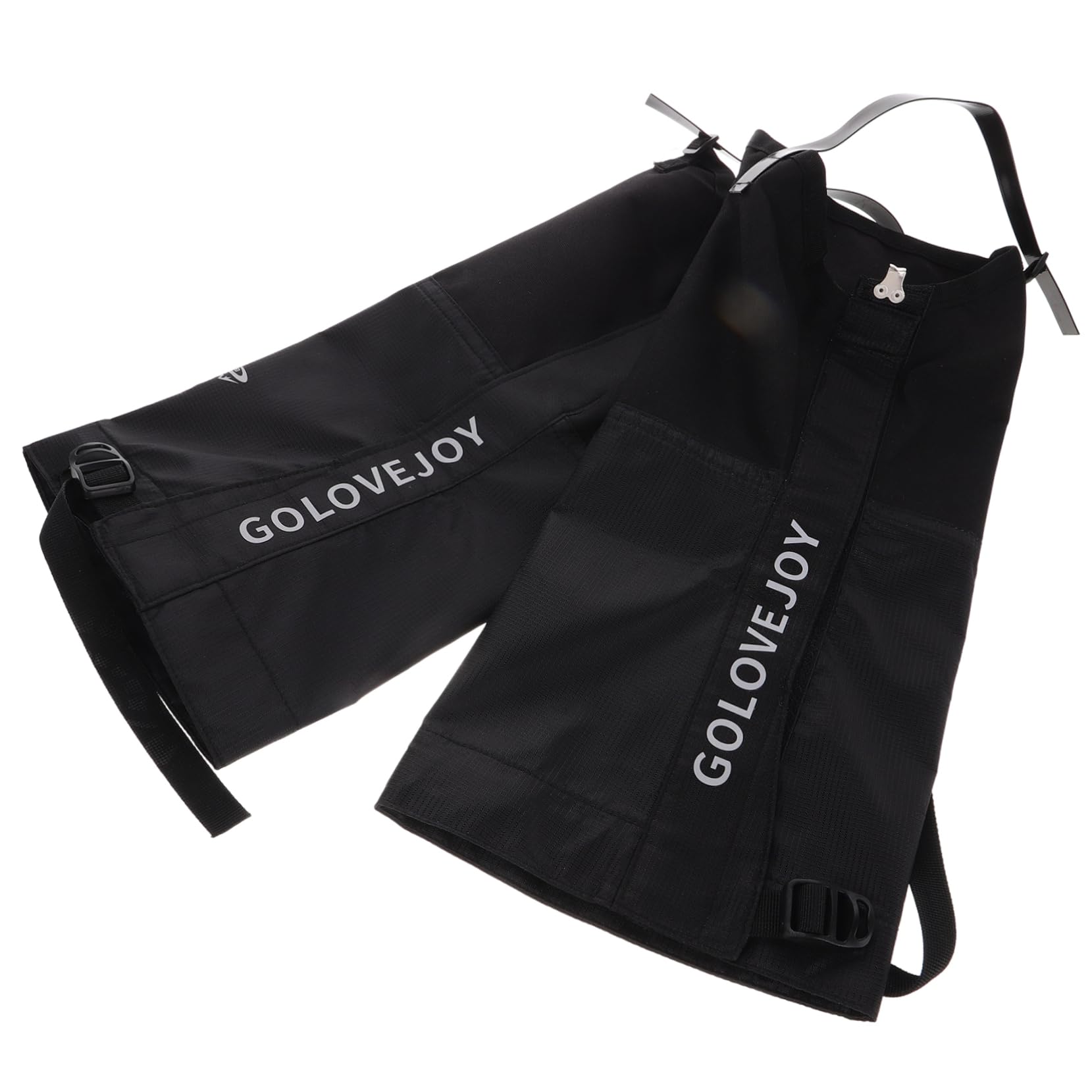 balacoo 1 Pair Boots Gaiters Waterproof Outdoor Hiking Camping Foot Cover Ankle Snow Winter Leg Guard Thermal Protective Camping Leg Cover Black Nylon