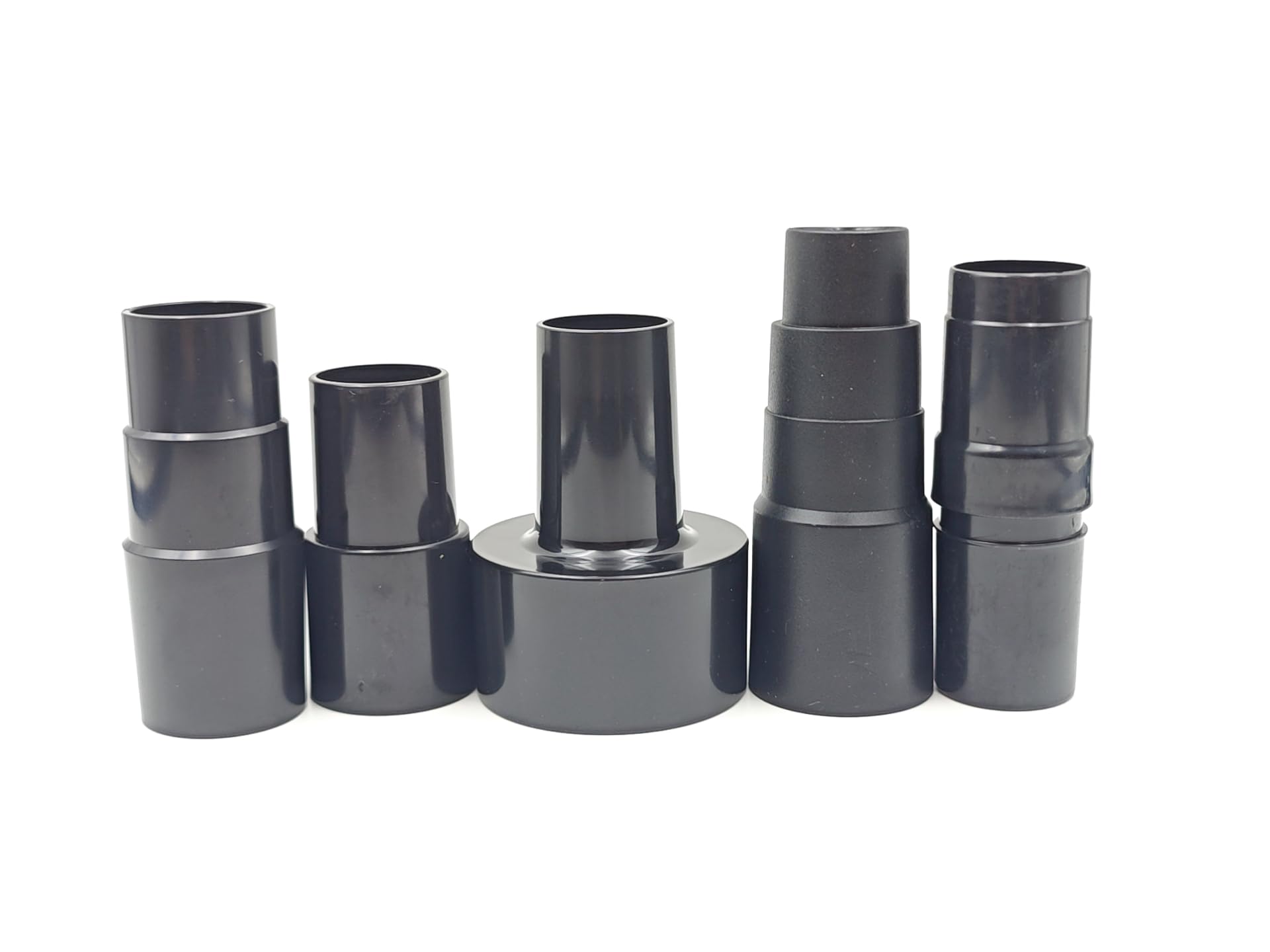 Accesorios reductores de conector de manguera de vacío de plástico para aspiradoras, 2-1/2 a 1-1/4 pulgadas, 1-3/8 a 1-1/4 pulgadas, 1-1/2 a 1-3/8 pulgadas a 1-1/4 pulgadas, 1 pulgada a 1-1/4