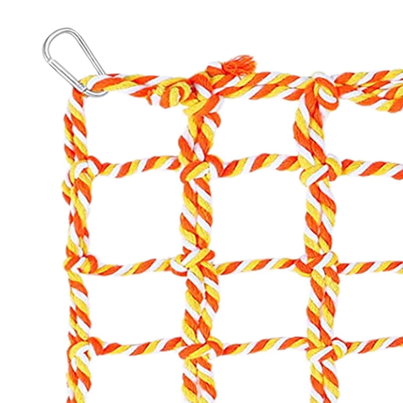 Hängemattennetz para Mascotas, Red de Cuerda para Pájaros, Puente de Cuerda, para Loros, Ratones