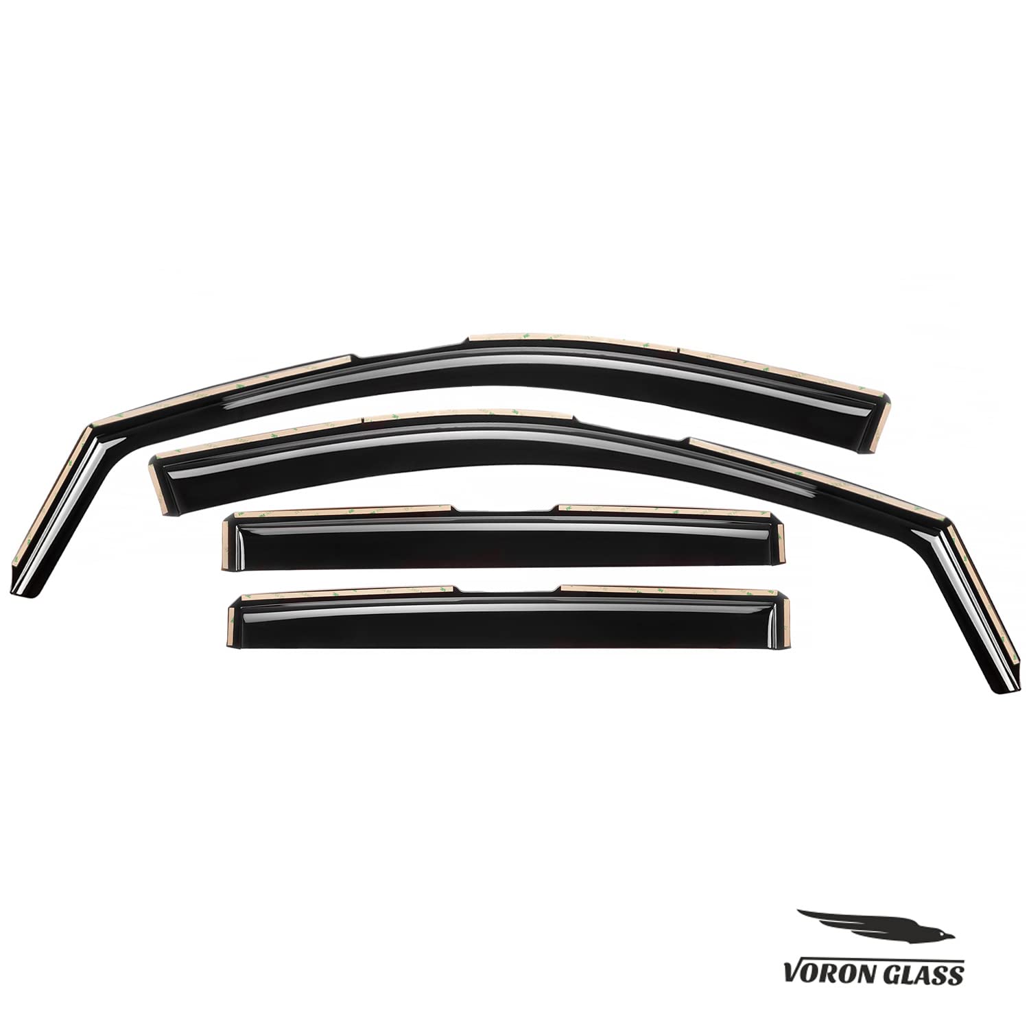 Voron Glass Deflectores para/Compatible con Ford Ranger 11-22 en Canal 4ud