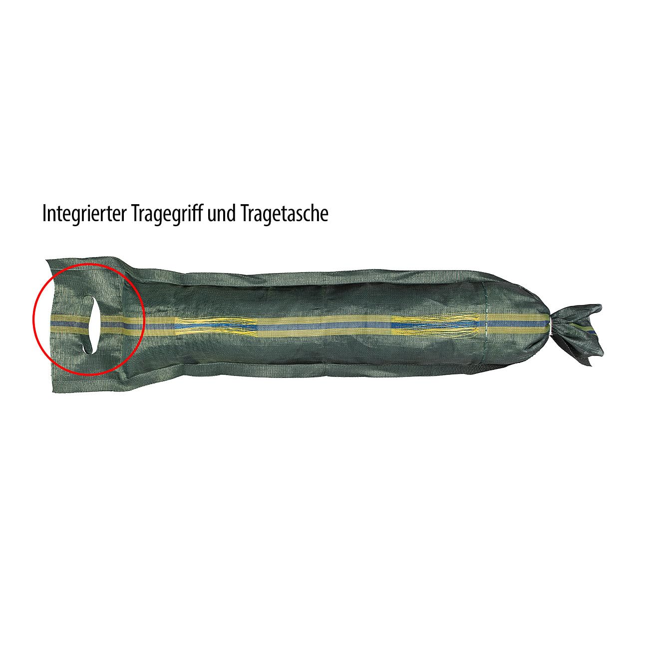 Semptec Urban Survival Technology Sandsäcke Hochwasser: 40er-Set Sandsäcke aus stabilem Monofilgewebe, 25 x 100 cm (zum selber Befüllen, Wasserdichter Sand-Sack, Tasche)