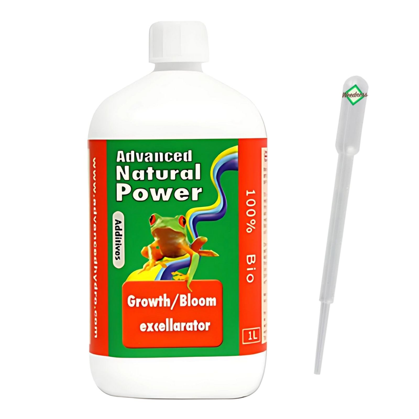 Weedness Advanced Hydroponics Growth/Bloom Excellarator 1 Liter - Grow Anbau Indoor Dünger Substrat Reiniger Erde Flüssigdünger Organischer Dünger Bio