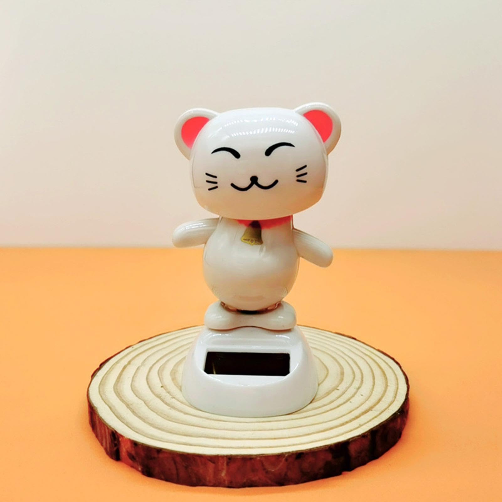 ⭐︎レトロ⭐︎猫　首振りネコちゃん　ボブルヘッド　人形　貯金箱 昭和レトロ☆1960年代☆フロッキー加工☆ボブルヘッド・ドール☆首振り