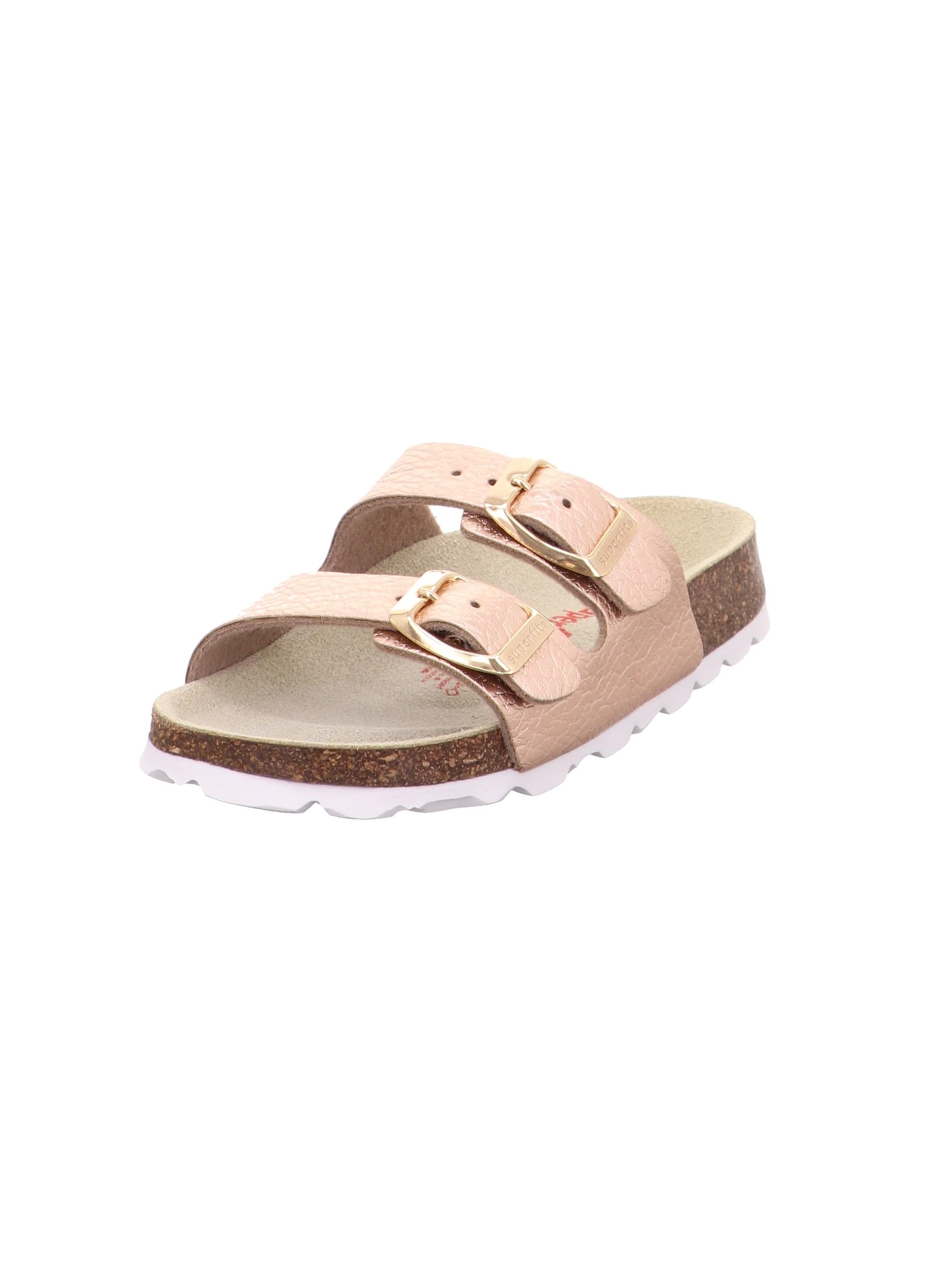 Superfit Girls' Fussbettpantoffel Slipper, Bronze 9000, 12 UK Child