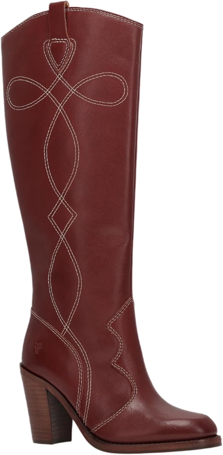 Frye Women's Corinne Tall Deco Stitch Fashion Boot