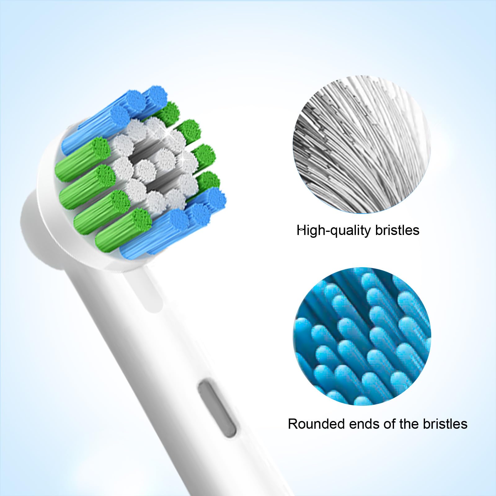 Toothbrush Heads Compatible With Most Braun Oral B, 10 Pack - View #6