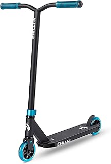 Chilli Pro Scooter Base S, high-end stunt scooter, the perfect beginner stunt scooter for the smallest, total height of 79 cm, 110 mm PU wheels with ABEC 9 bearings