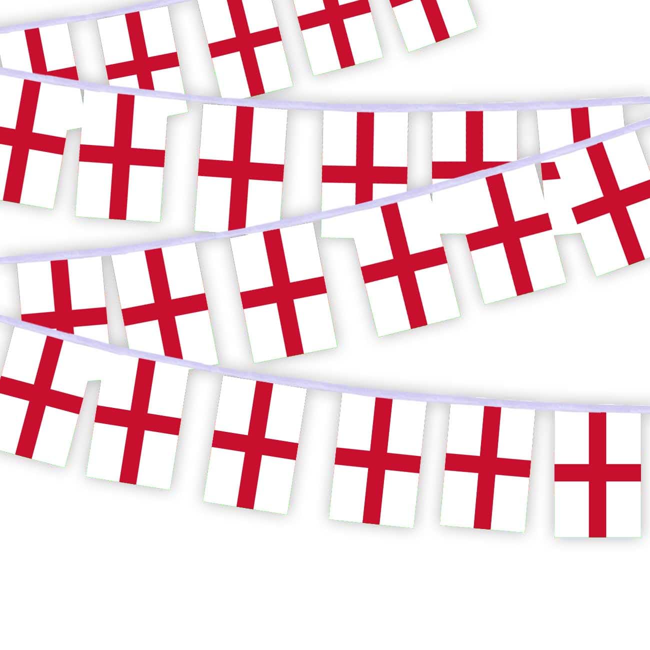 30 PCS England Flag String,32 FT English Decor Bunting,Decoration Banner for Outdoor Indoor Patio Yard Decor