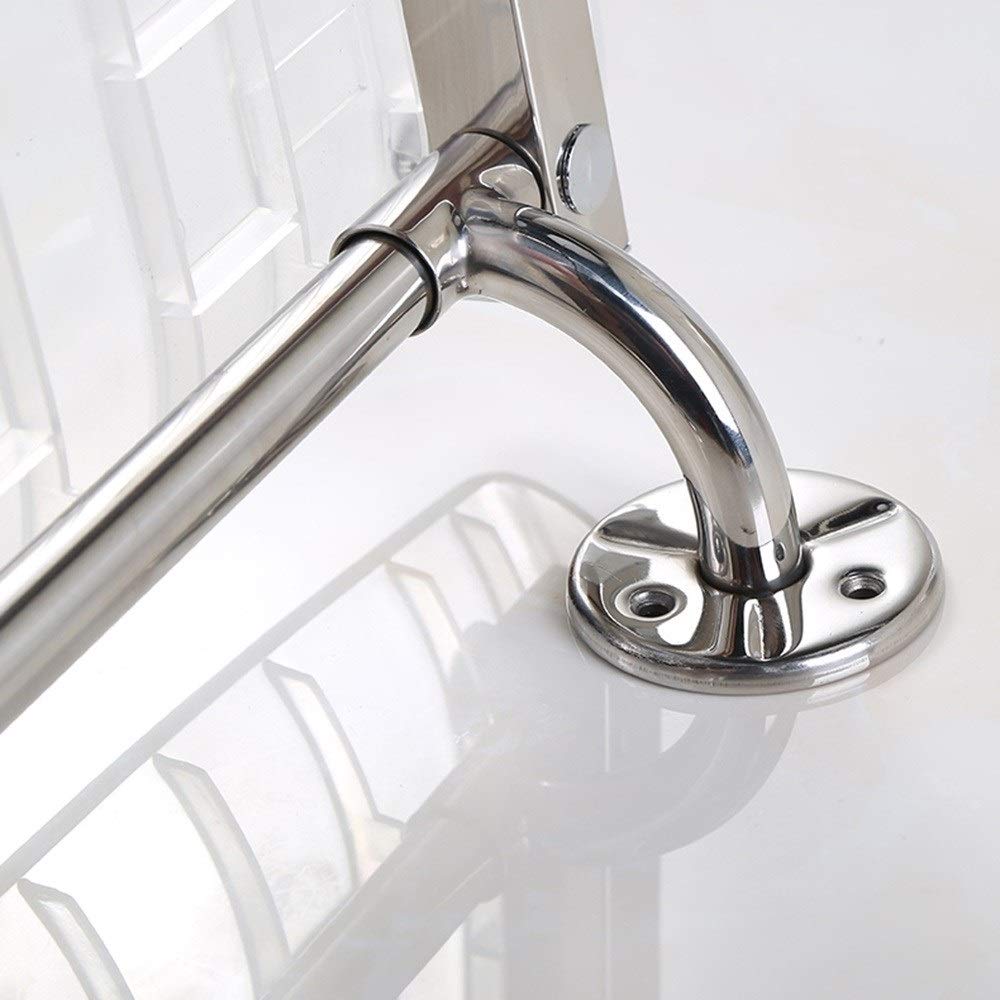 Sgabello per Doccia Sgabello Pieghevole per Bagno Sedia per Doccia in plastica Panca per Scarpe a Parete Donna anziana/Incinta Ausilio per Doccia Staffa in Acciaio Inossidabile Portata 150 kg Ausilio