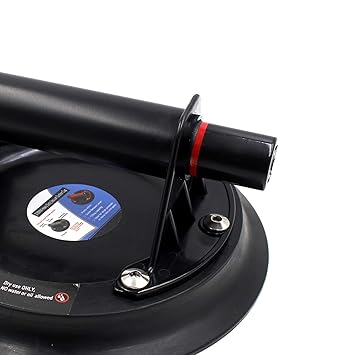 arythe Vacuum Suction Cup Handheld with Handle Vacuum Lifter 8 for Glass Tile Single-deck