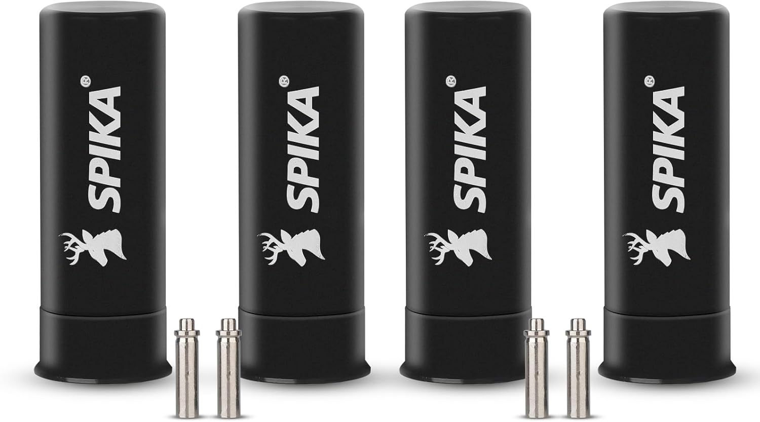 SPIKA 12 Gauge Snap Caps Aluminium 4 Packs 12g Blanks