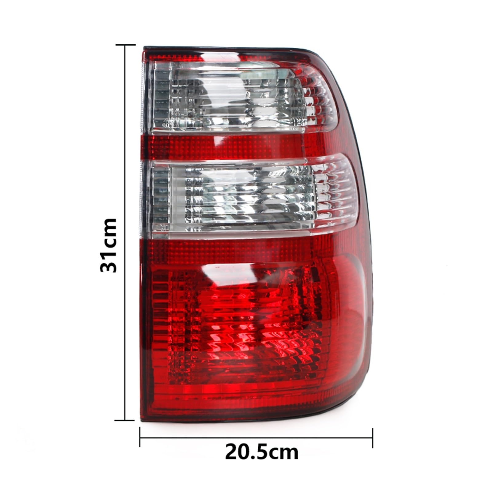 Feux Arrière Pour Toyota Pour Land Pour Cruiser 100 LC100 1998-2005 Voiture Pare-chocs Arrière Feu Stop Sans Ampoule Ensemble Feu Arrière