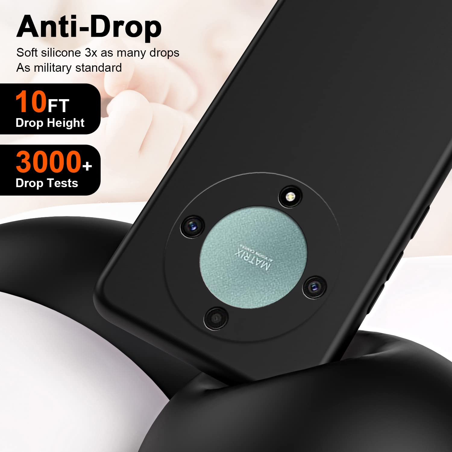 Handyhülle Für Honor Magic 5 Lite 5G – Klares Silikon-Cover, Stoßfest, Rutschfest Und Super Slim