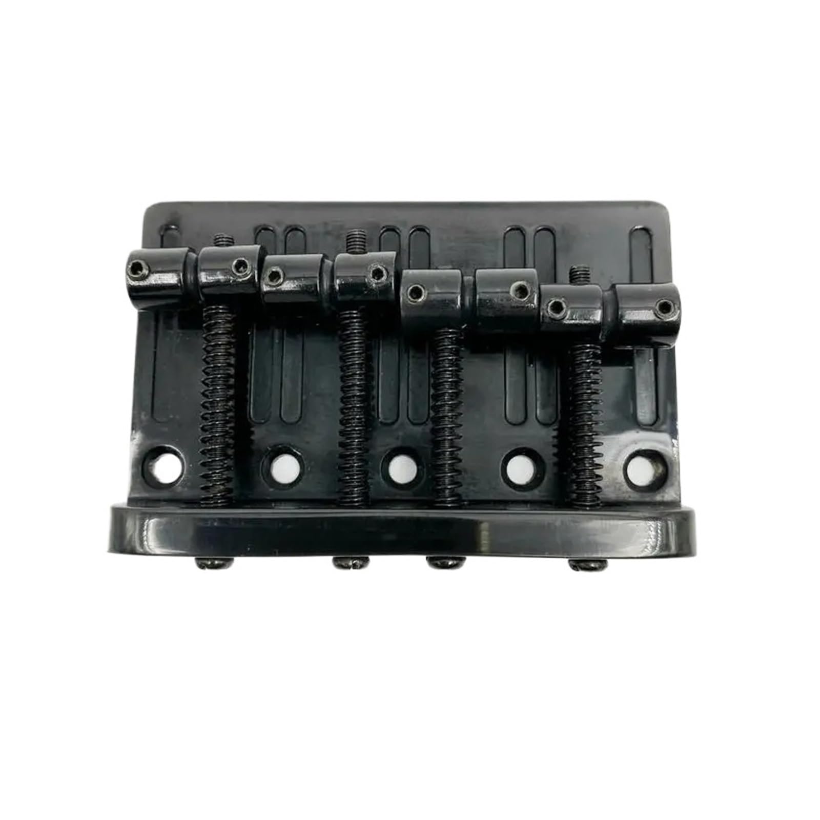 Ponti for basso elettrico a 4 corde Selle e cordiera nere e cromate for basso jazz