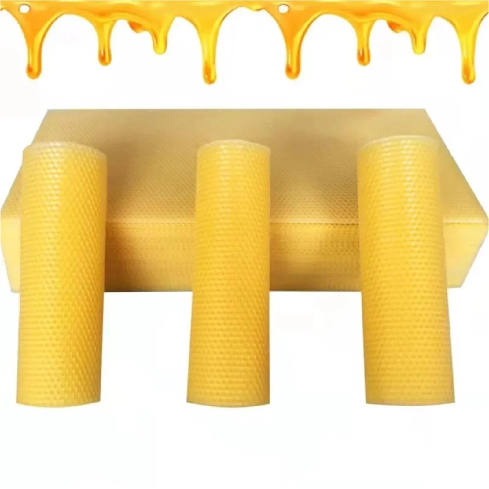 30 piezas de bases de cera de abeja, bases de abejas for apicultura, piezas de panal, base de cera de abejas, de cera for colmena, láminas de panal