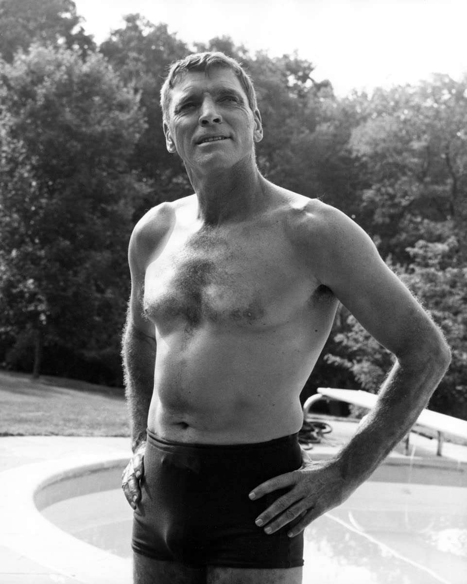 Worldphotographs The Swimmer (1968) Burt Lancaster 10X8 Photo