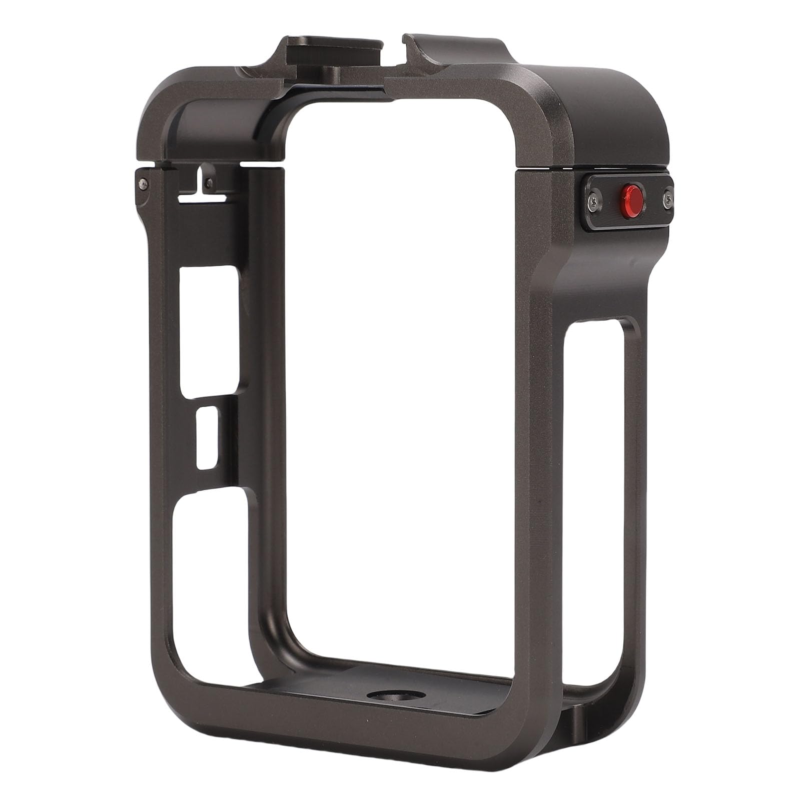 Boîtier en Métal pour 360, Cage de Caméra en Aluminium avec Trou de Vis de 1/4 Pouces, Coque de Boîtier de Protection Magnétique, Idéal pour Les Accessoires de Caméra