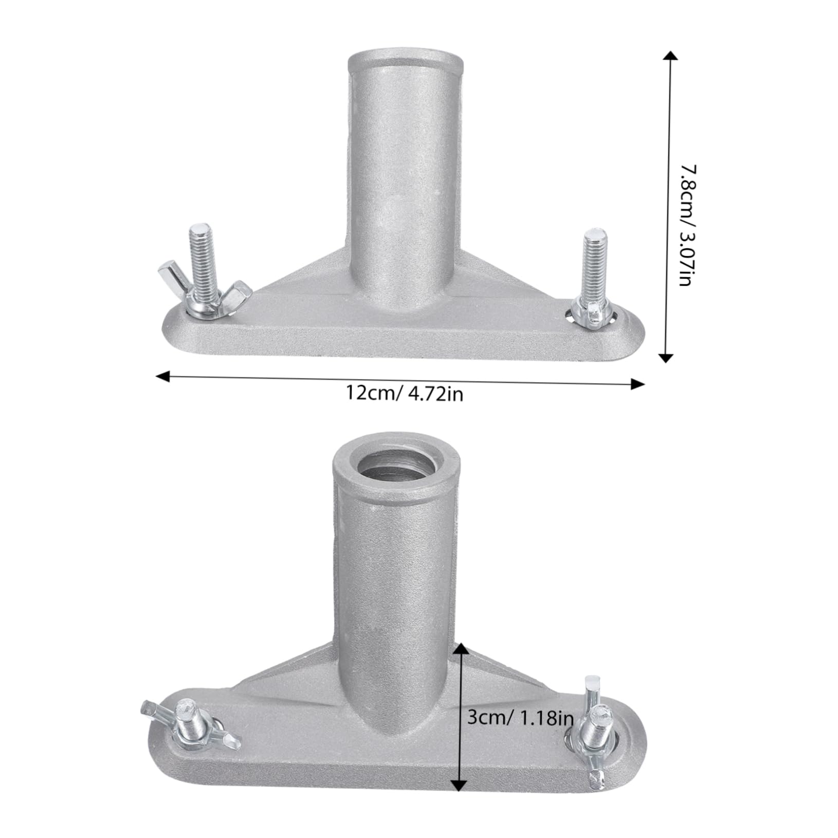 jojofuny Aluminium Alloy Roller Brush Adapter and Broom Handle Connector for Secure Fit and Enhanced Cleaning Efficiency with Easy Installation - Image 3