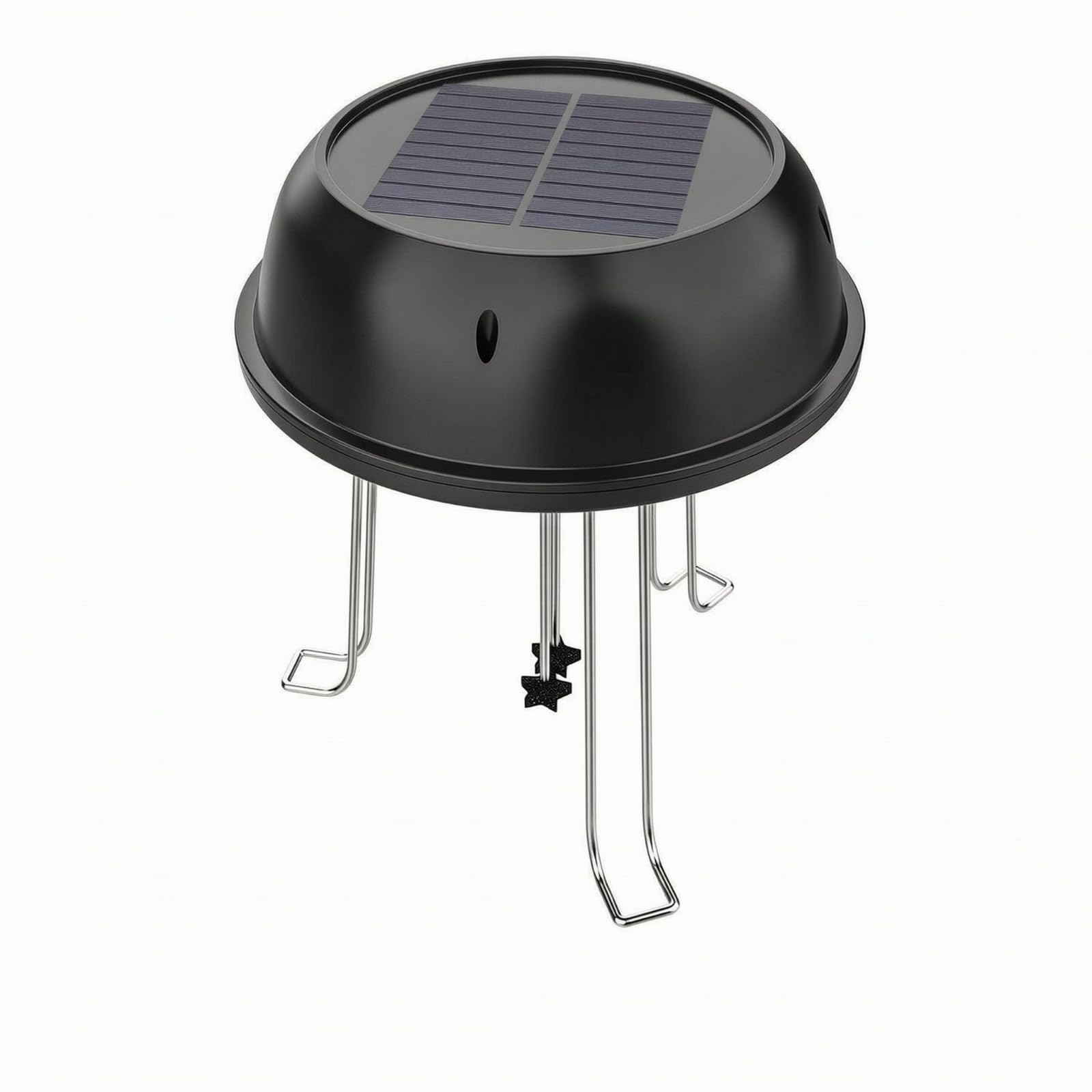 Direct Sunlight Batterynon-Battery Solar Bubbler Stainless Steel Solar Water Bubbler for Sunny Area, Black | Home & Garden | Yard, Garden & Outdoor Living | Bird & Wildlife Accessories-image-11