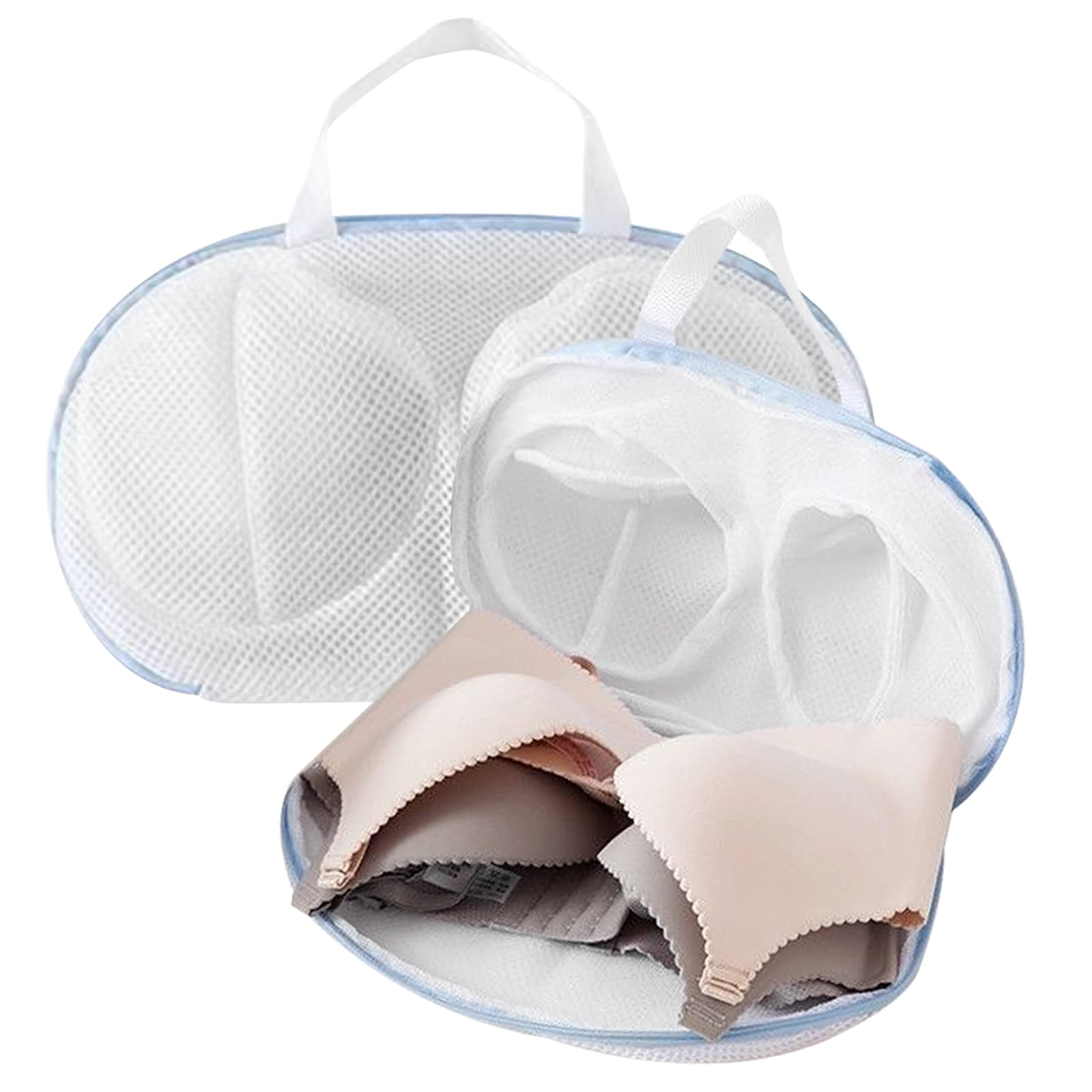 Mesh Laundry Bags Bra Washing Bags for Laundry 2PCS Underwear Wash Net Women Lingerie Bags for Washing Machine