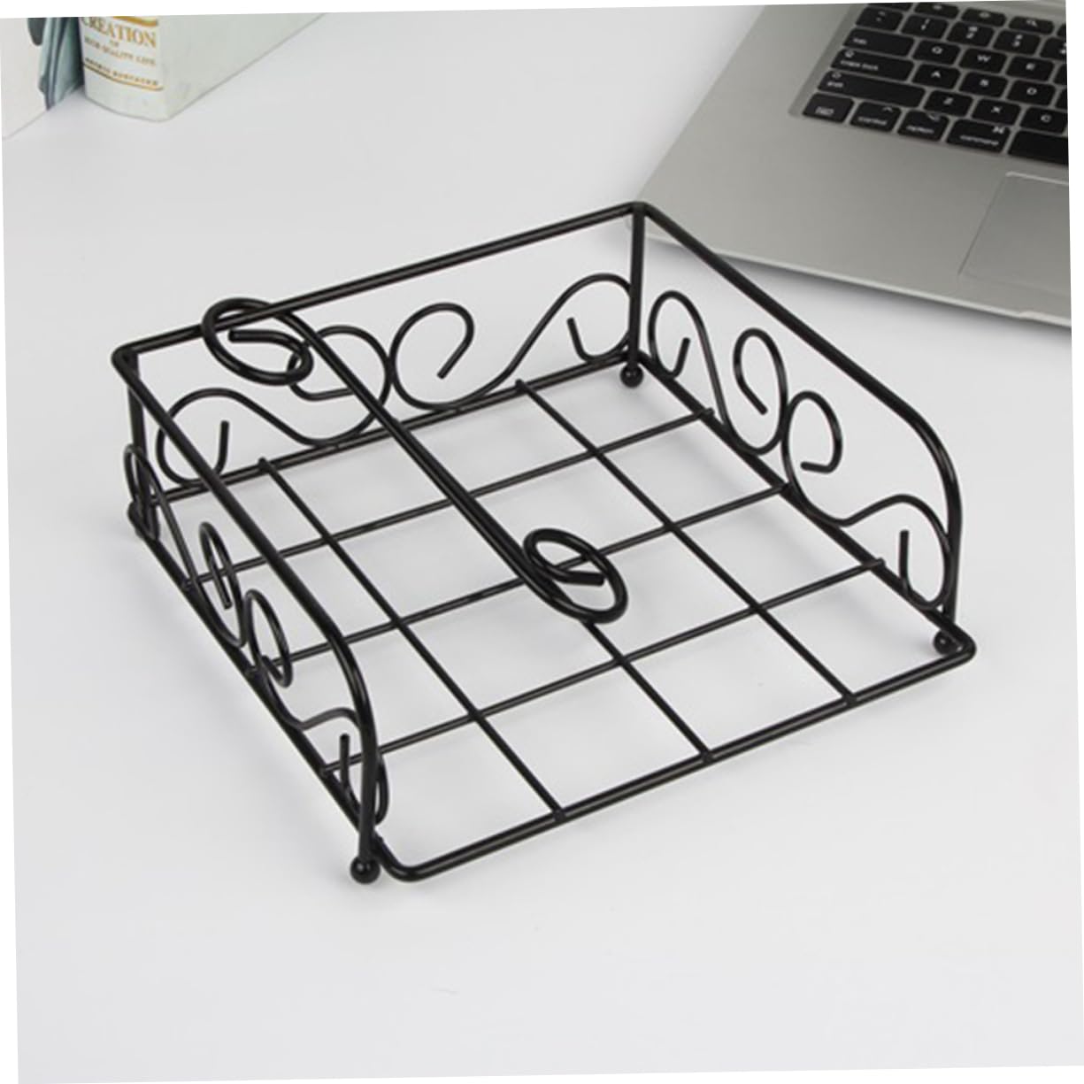 IMIKEYA Soporte Para Servilletas Pañuelos De Hierro Resistente Para Hogar y Oficina