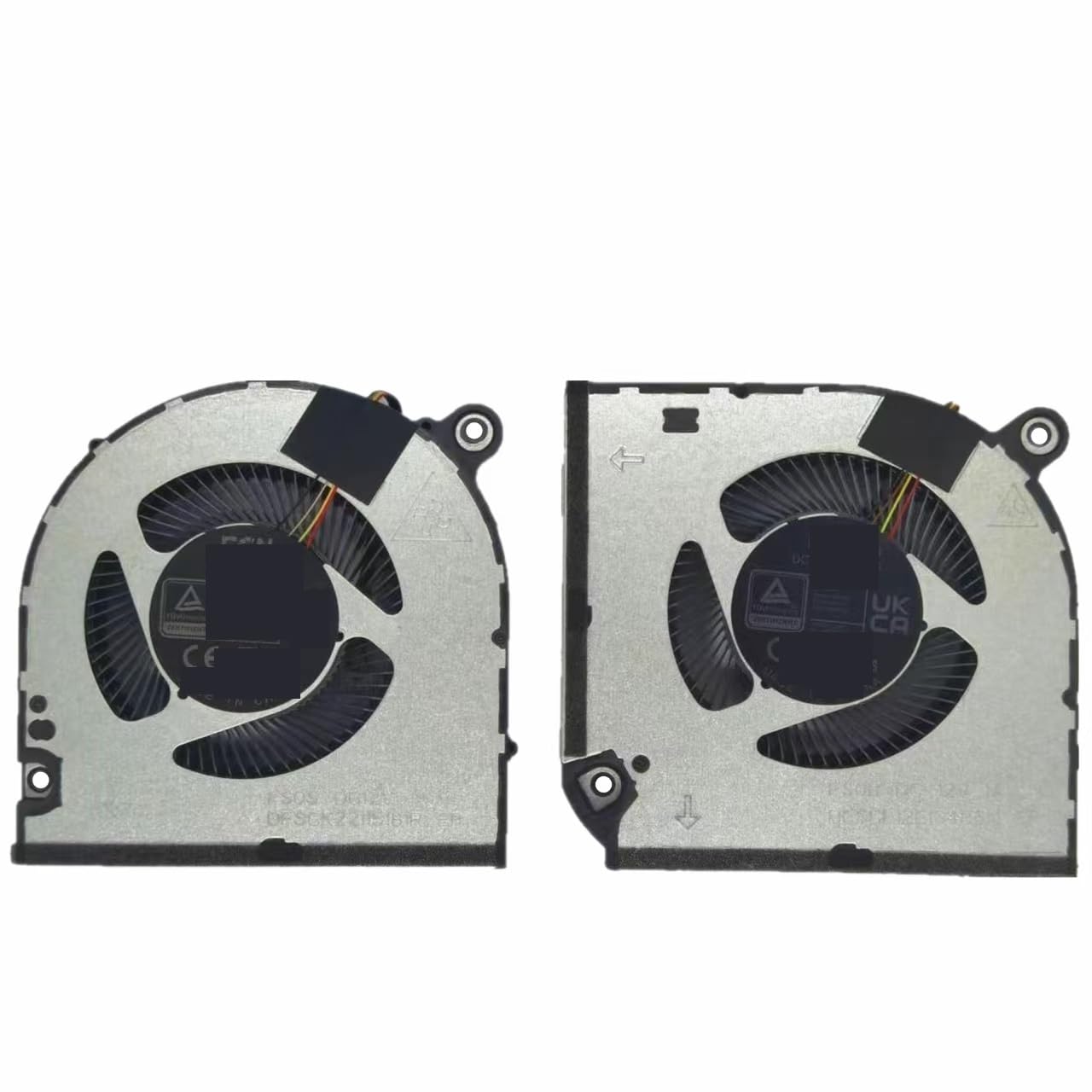 Laptop CPU + GPU Cooling Fan for Acer for Nitro V 15 ANV15-51 ANV15-51-532J N23Q22 Series DFSCK22115181R FS0S DFSCL12E16486N FS0(Pair Fan)