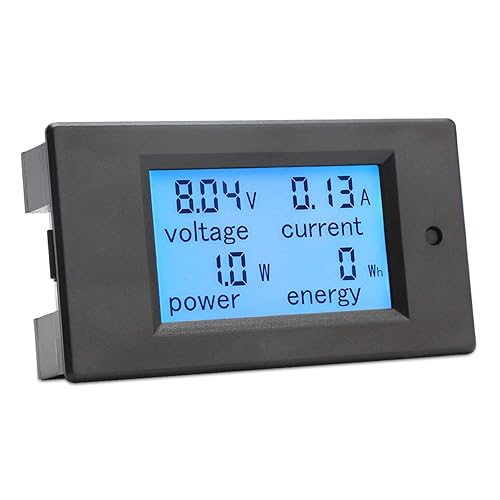 PolĂmetro digital de DROK DC 65-100V 100A medidor de voltaje amperaje potencia pantalla digital LCD para medir la corriente 1 PolĂmetro digital de DROK DC 65-100V 100A medidor de voltaje amperaje potencia pantalla digital LCD para medir la corriente 1